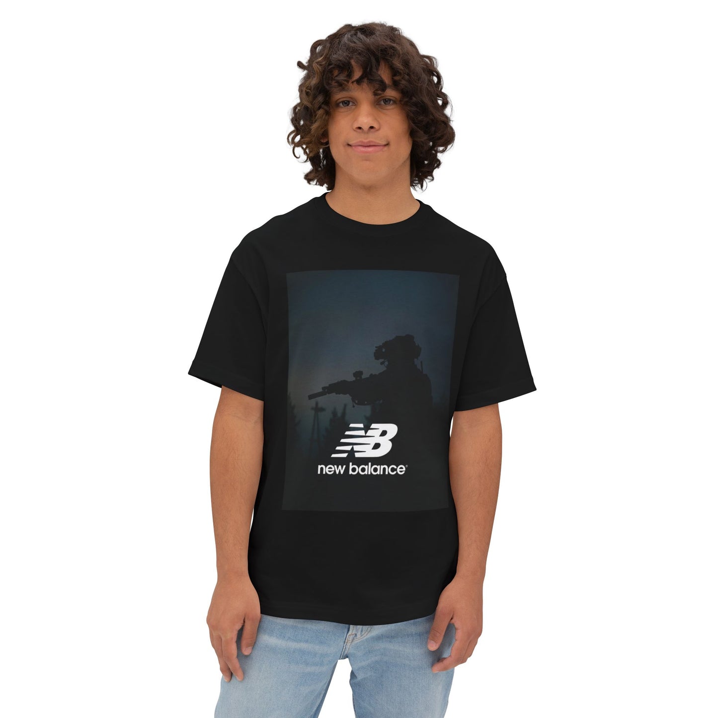 Silhouette Soldier | New Balance Logo